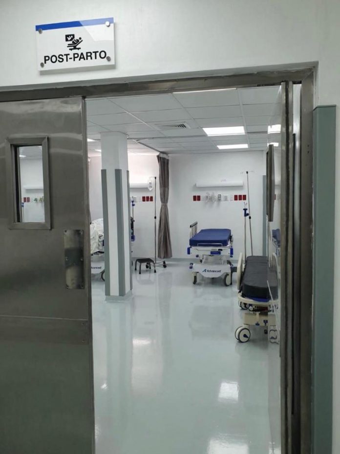 Área de Post-parto hospital Jaime Mota