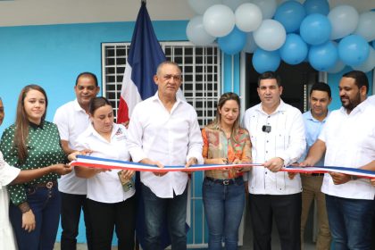 Inauguran Centro de Primer Nivel Batey Amina en Mao, Valverde